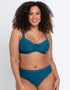Curvy Kate First Class Classic Bikini Bottom Deep Teal