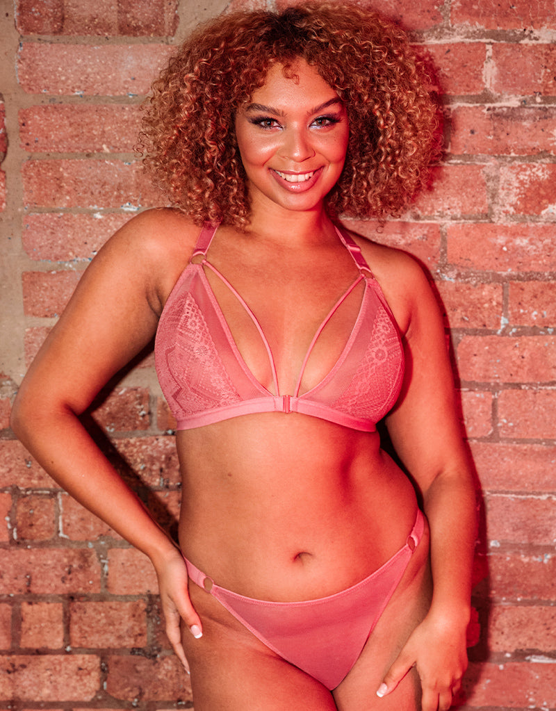Curvy Kate Front and Centre Bralette Rose - 30DD/E