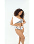 Curvy Kate Sundown Bandeau Bikini Black Print