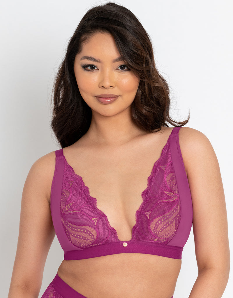 Scantilly Indulgence Bralette Orchid/Latte – Curvy Kate US