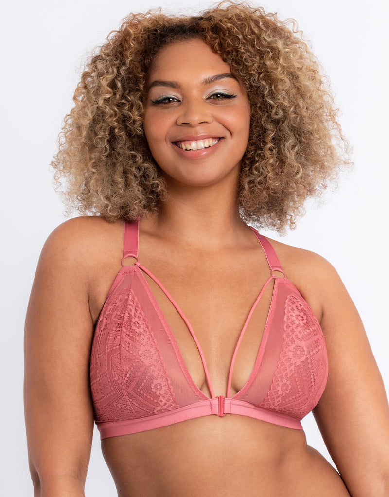 Curvy Kate Front and Centre Bralette Rose Curvy Kate US
