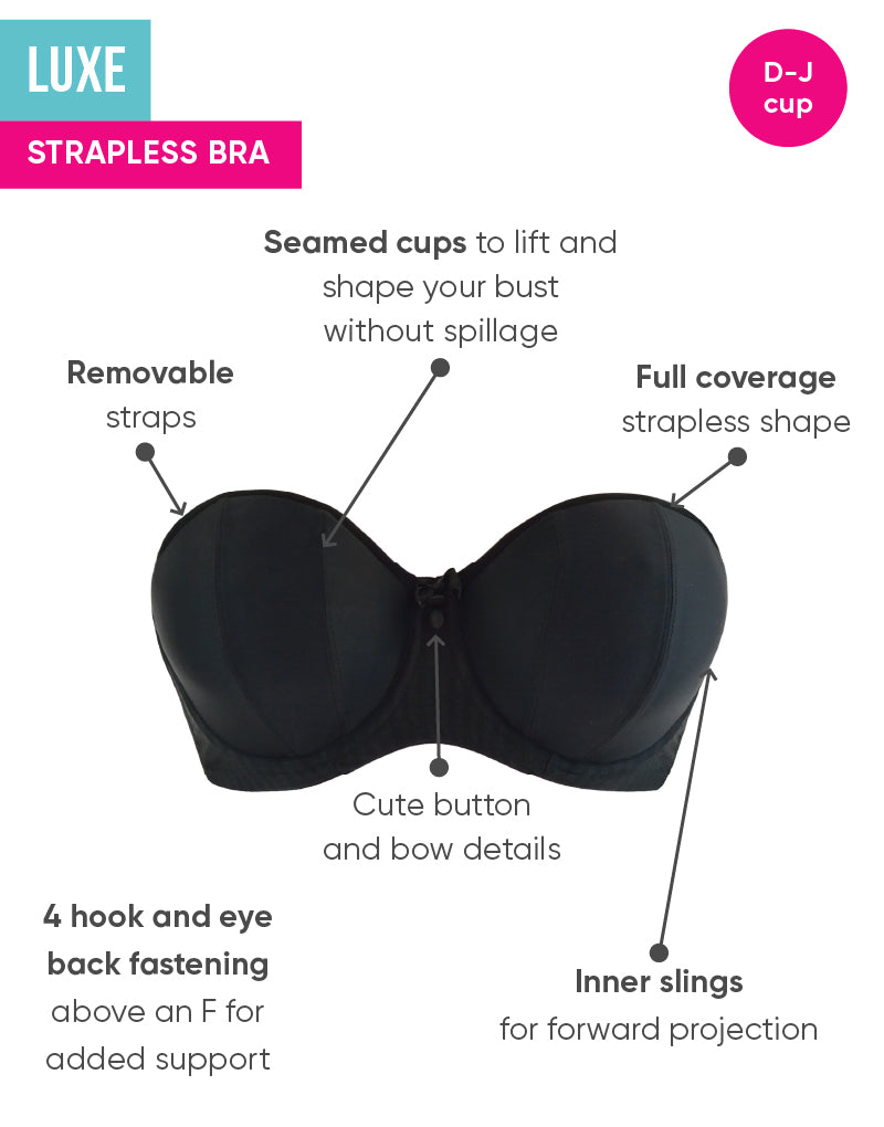 10 strapless bras for support - suitable for fuller/bigger bust